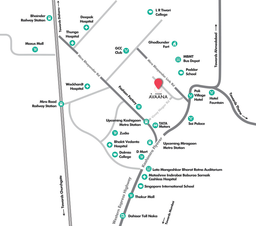 Location Map | Vihang Avaana